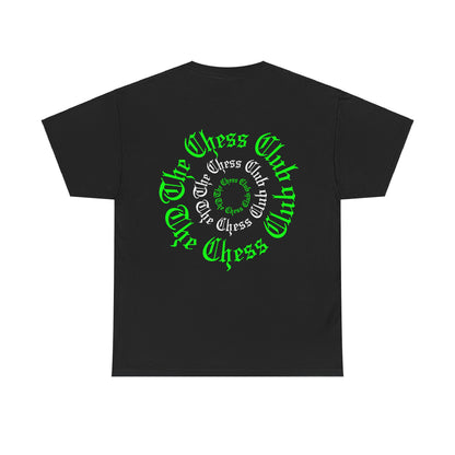 The Chess Club. Tee - Fluorescent Green