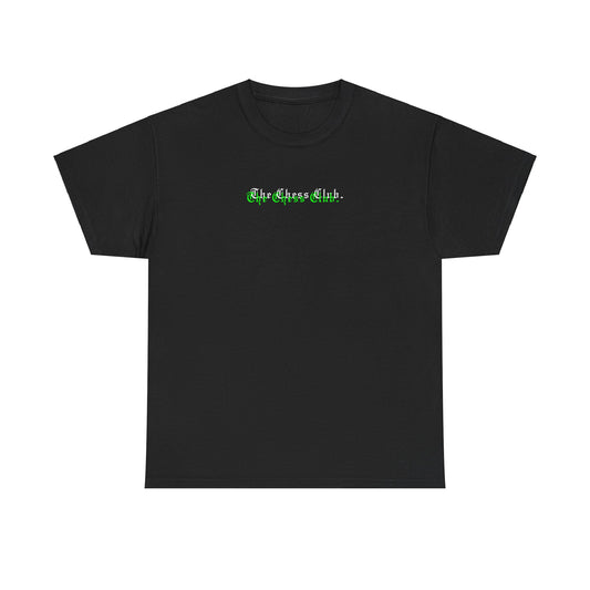 The Chess Club. Tee - Fluorescent Green