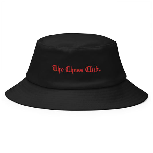 The Chess Club OG Bucket Hat - Black/Red