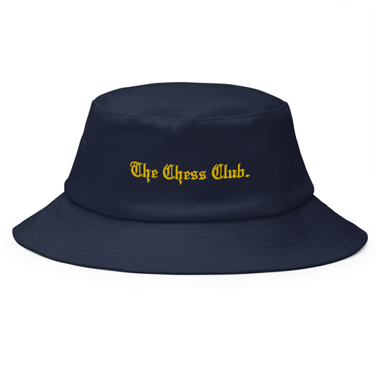 The Chess Club OG Bucket Hat - Navy/Gold
